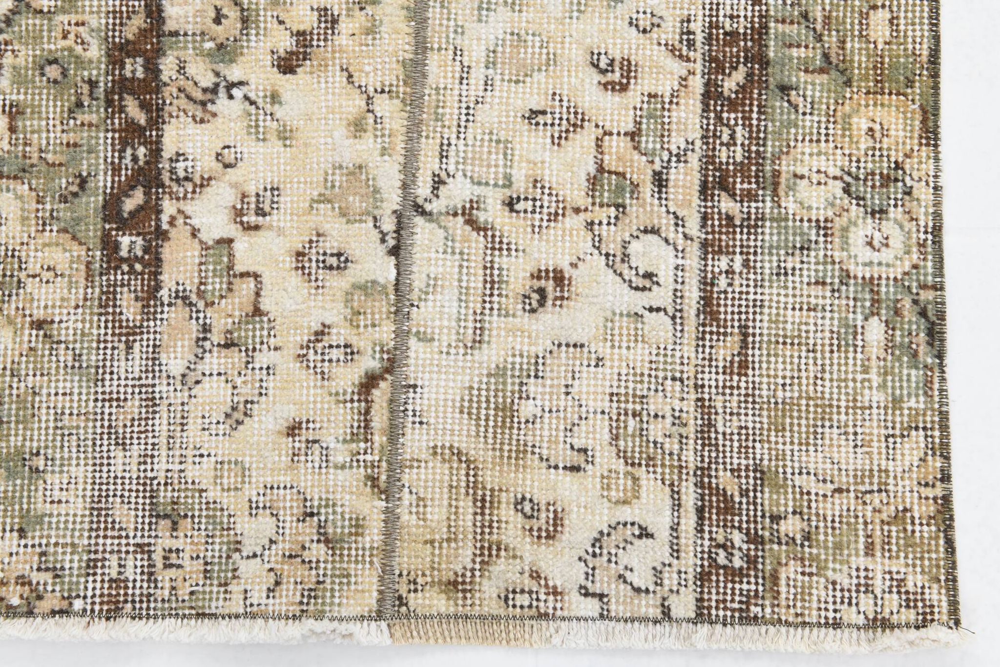 2x8 Shabby Chic Rug For Kitchen Vintage Runner Rug, 64x241Cm