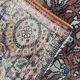 Old Persian carpet end Sarogh handmade 102 X 142 CM