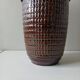 Large floor vase Jasba West Germany 42 cm – Fat Lava brown 1960s