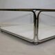Space Age Chrome and Glass Coffee Table from Germany, 1960s