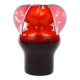 Donkey vase, red glass, designed by C. Zuber, Poland, 1970s