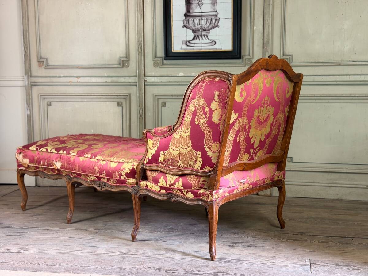 Louis XV meridian in carved wood, 18th century