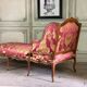 Louis XV meridian in carved wood, 18th century