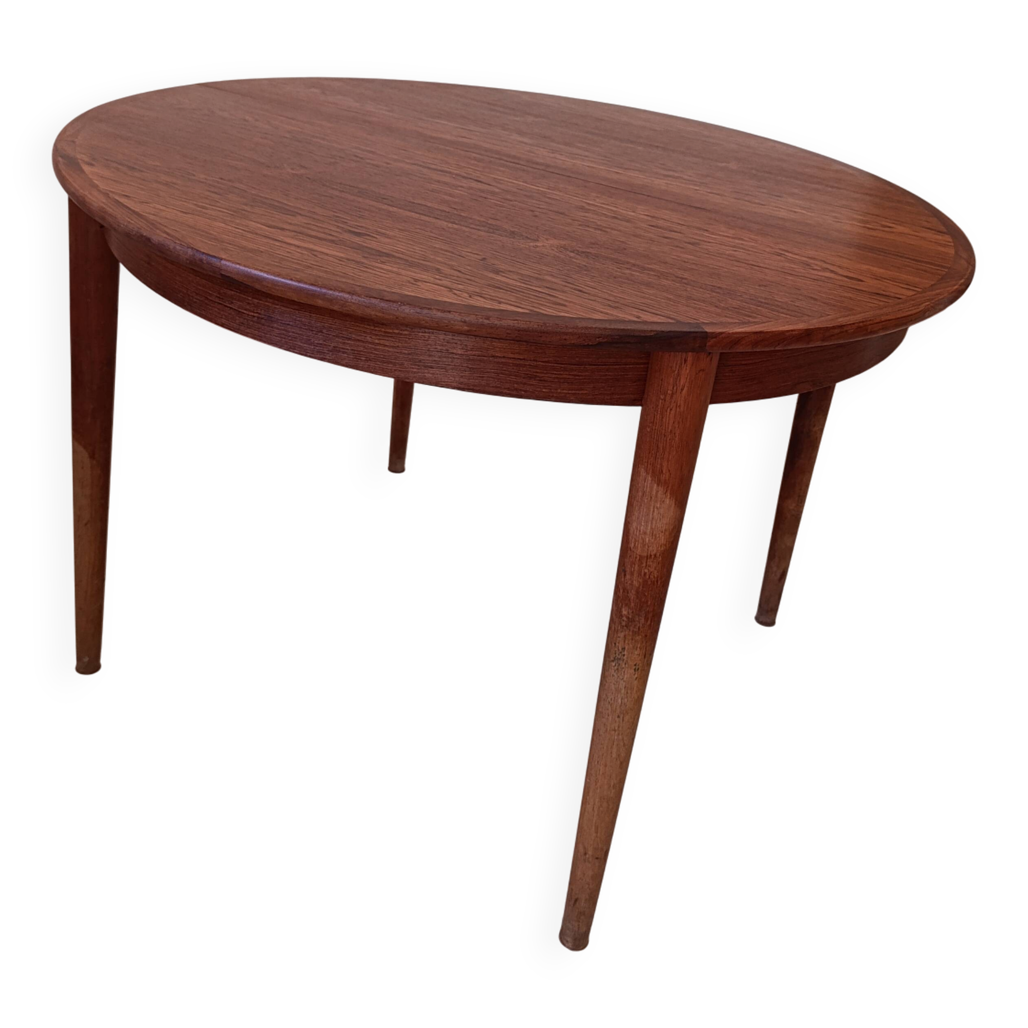 Title: Vintage Round Table in Rio Rosewood – MSE Møbler (Denmark)