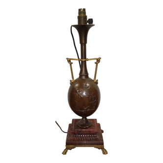 Cahieux & Barbedienne vase lamp