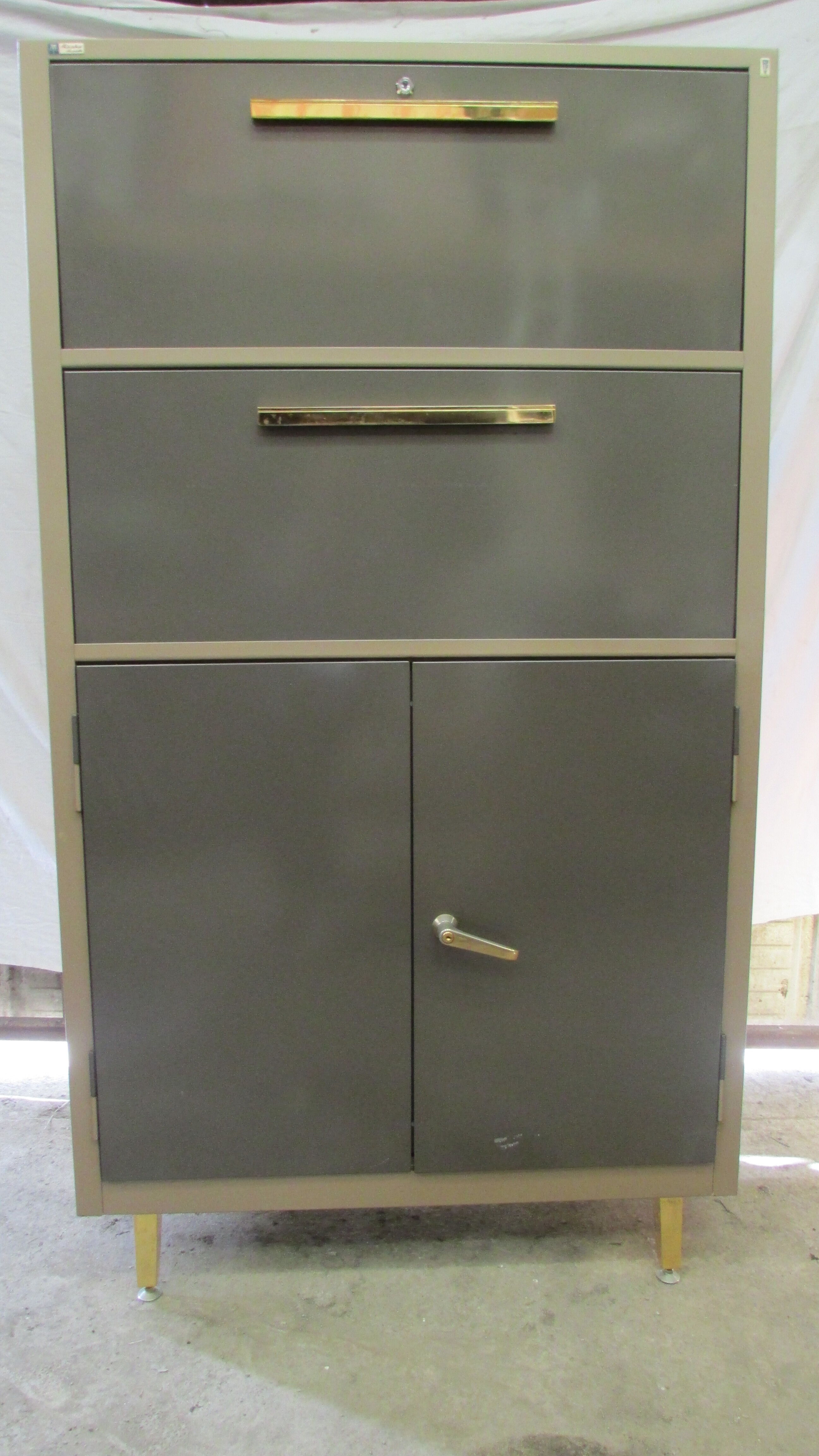 Atcho brand storage cabinet with flap