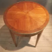 Marquetry guéridon in Louis XVI style