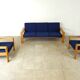 Vintage scandinavian sofa set, 1970s