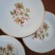 Porcelain soup plates from Chauvigny by Fernand Deshoulières