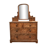 Mahogany toilet chest of drawers