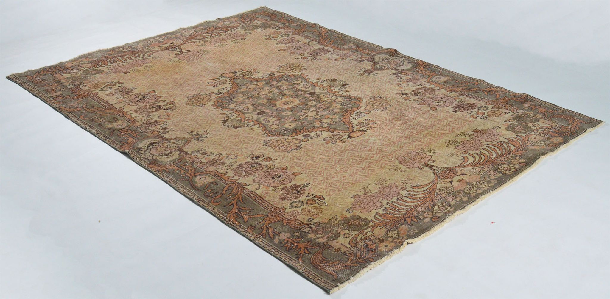 Tapis anatolien fait à la main 256 x 185 cm