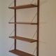 Wall unit 4 shelves, Vintage Scandinavian 1960s