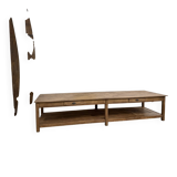 XXL draper's table from the 1950s