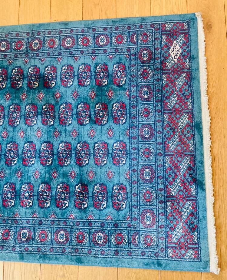 Tabriz silk carpet, Iran 20th century.