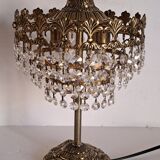Pair of bedside lamps with tassels
