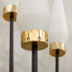 Floor lamp with five shades