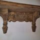 Console d'applique en bois laqué