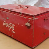 Coca-Cola double metal cooler