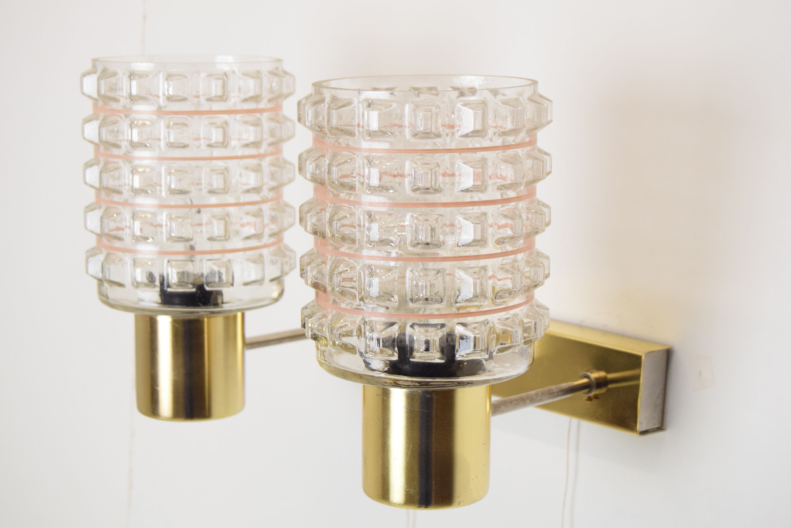 Mid-century Wall Lamp/Kamenicky Senov,1960's.