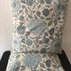 Two blue cushions