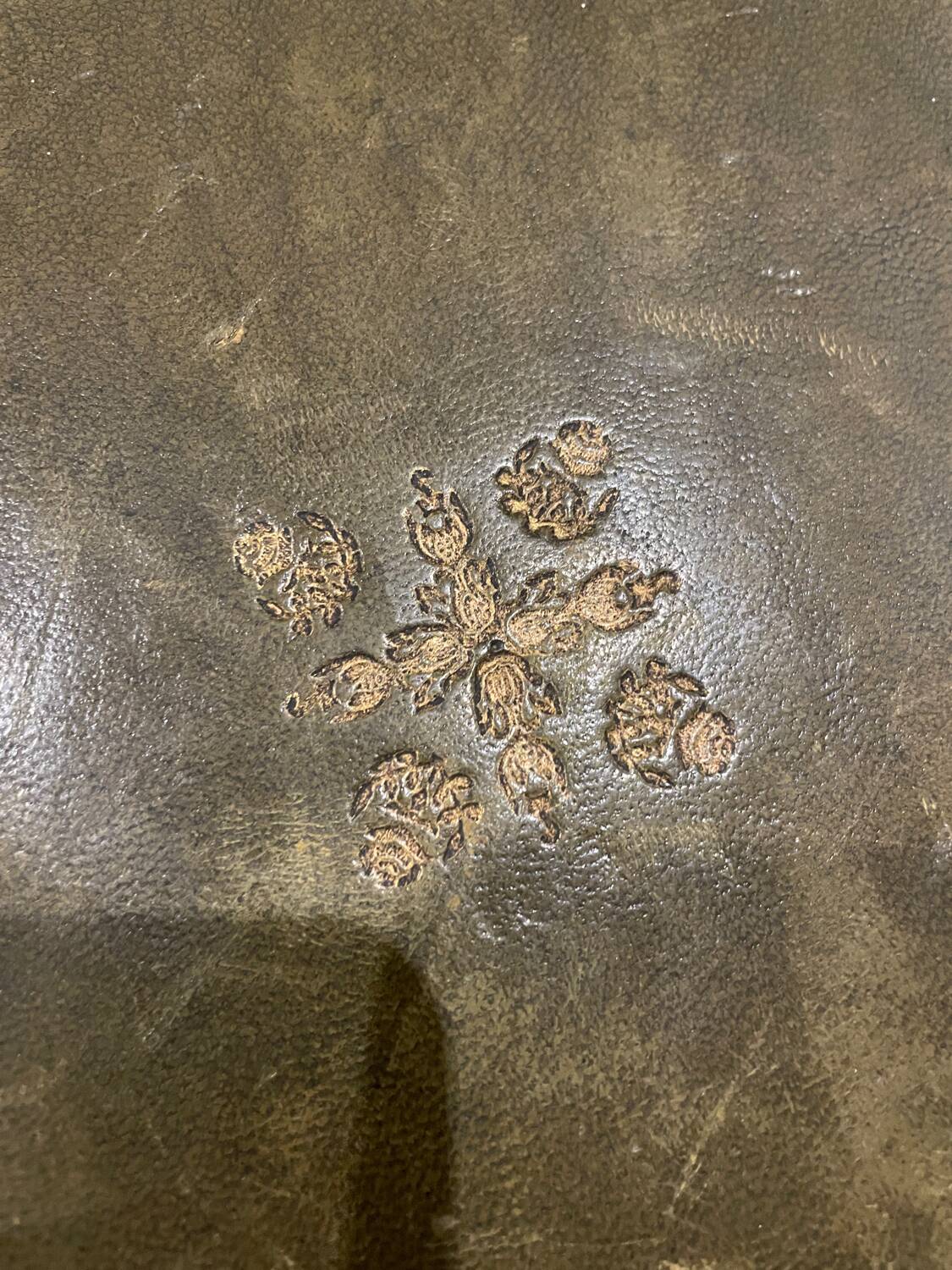 Swivel English bookcase