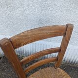 Small straw chair for children