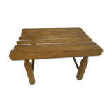 wooden foot rest, 50s