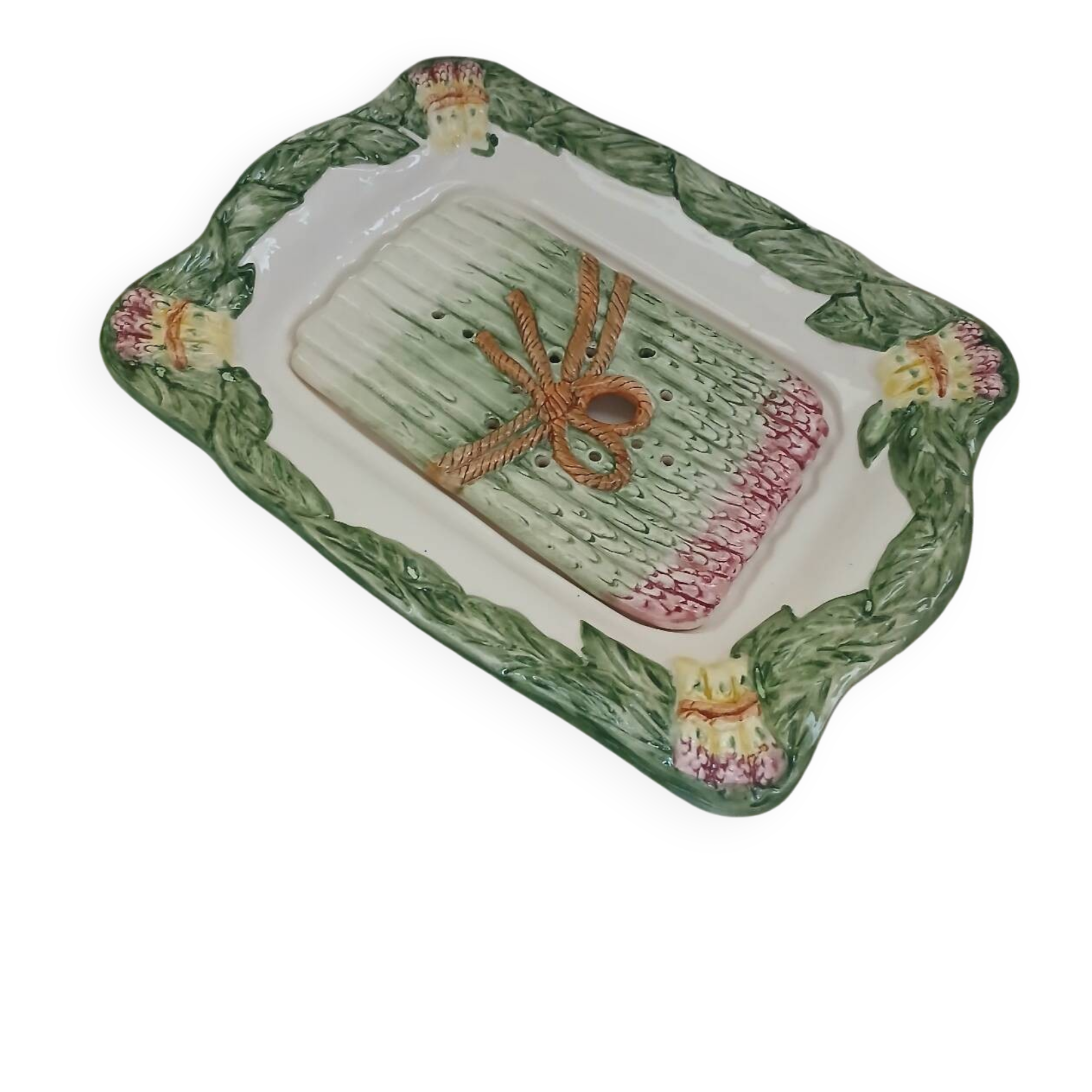 Slush-style asparagus dish