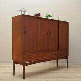 Enfilade en teck, design danois, années 1960, Danemark