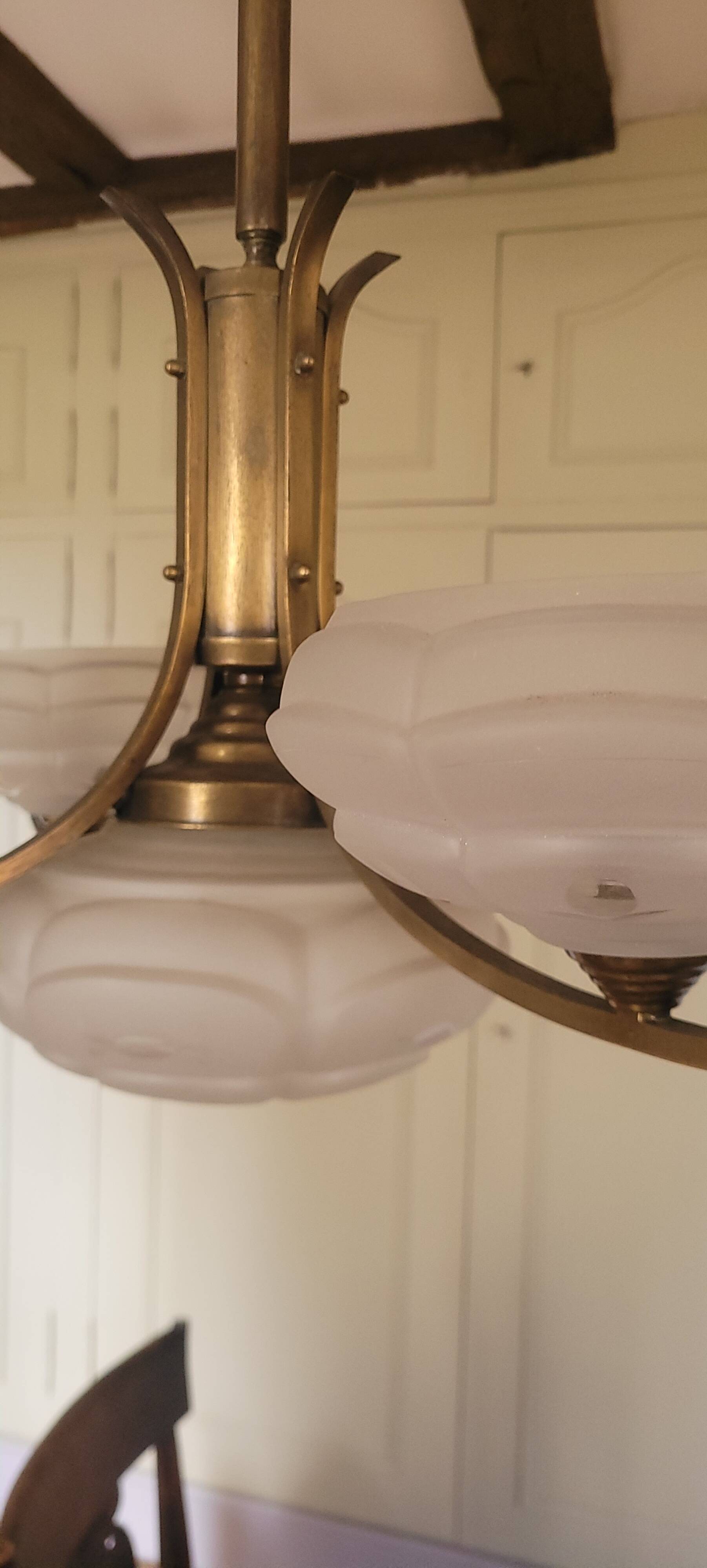 Vintage chandelier from the 70s