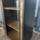 Art Deco TV Unit "Midnight Gatsby" – Matt Black & Gold – Unique Piece