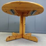 Rainer Daumiller style pine wood  Dining Table, 1970s