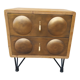Table de chevet  Menzzo Boomer bronze