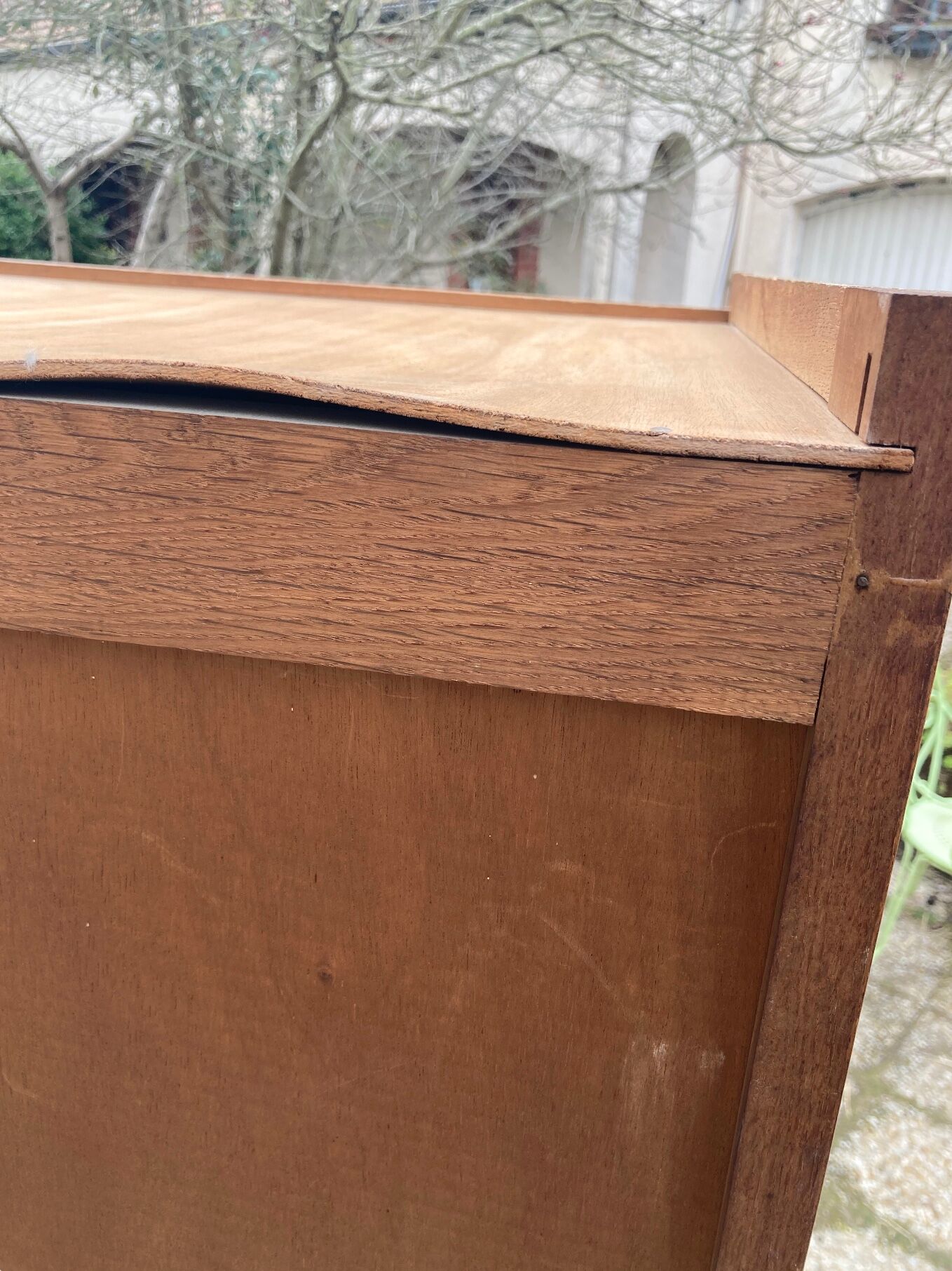 Vintage knitted bonnet feet compass