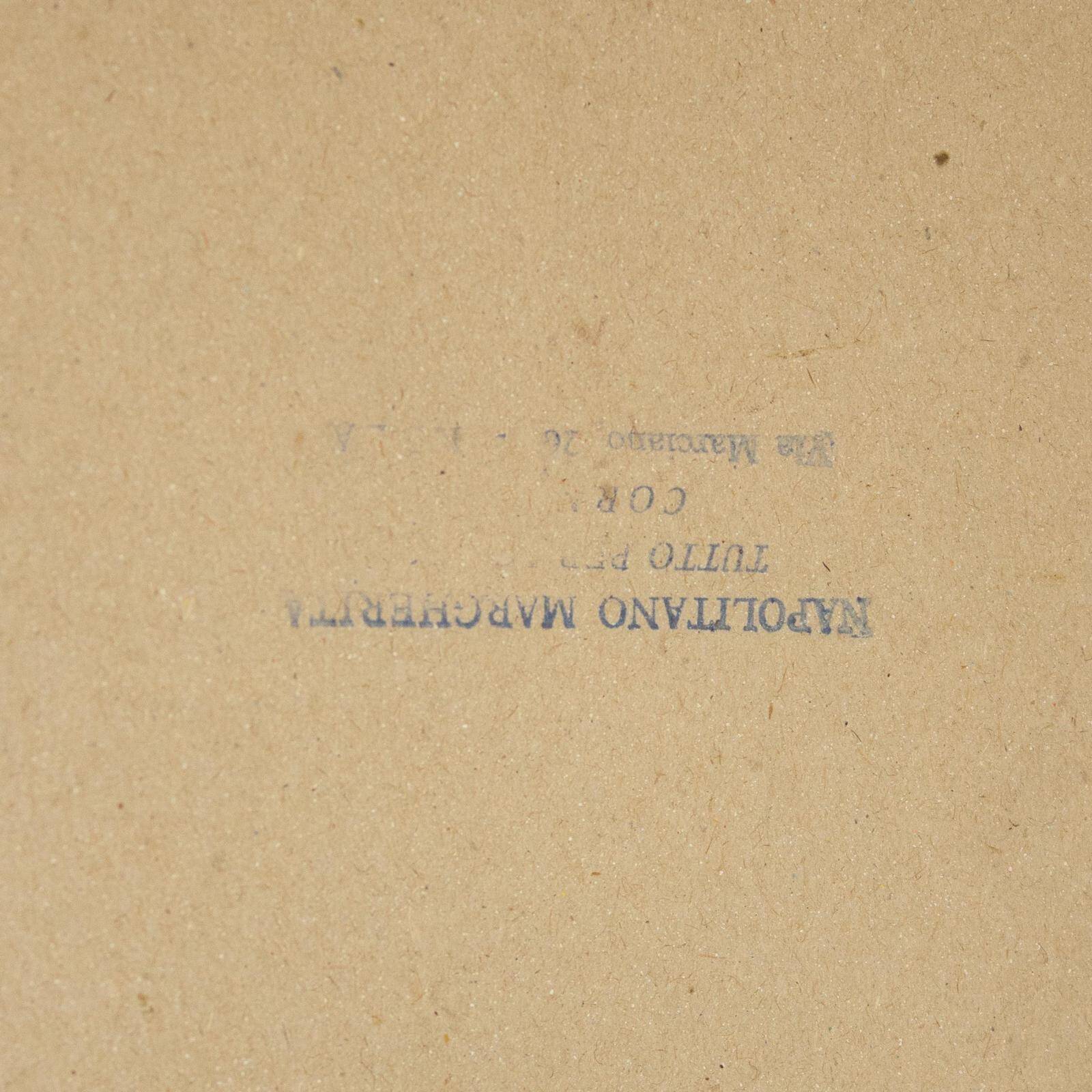 1980s Italian Modern Art Collage Poster created by Angela Trapani