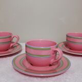 Trois tasses à café ou à thé en céramique allemande