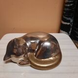 Brass cat