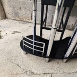 Bar cabinet with a stool