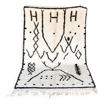 Tapis berbère marocain Azilal 250 x 146 cm Neuf