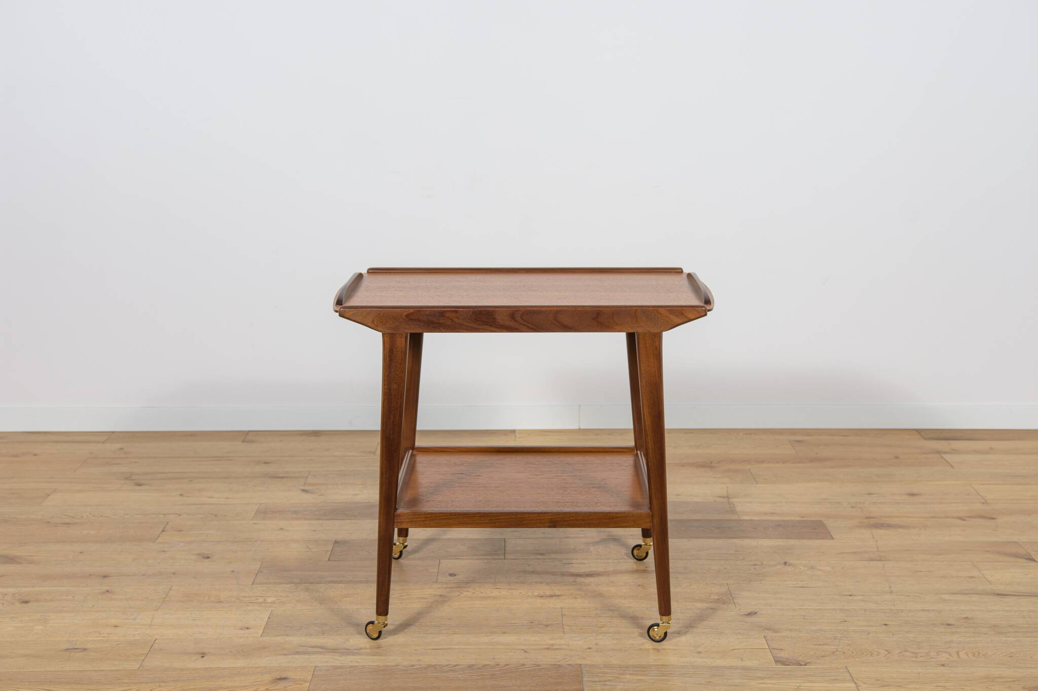 Mid Century Teak Serving Trolley, Denmark, 1960s