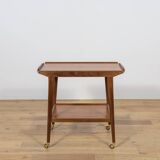 Mid Century Teak Serving Trolley, Denmark, 1960s