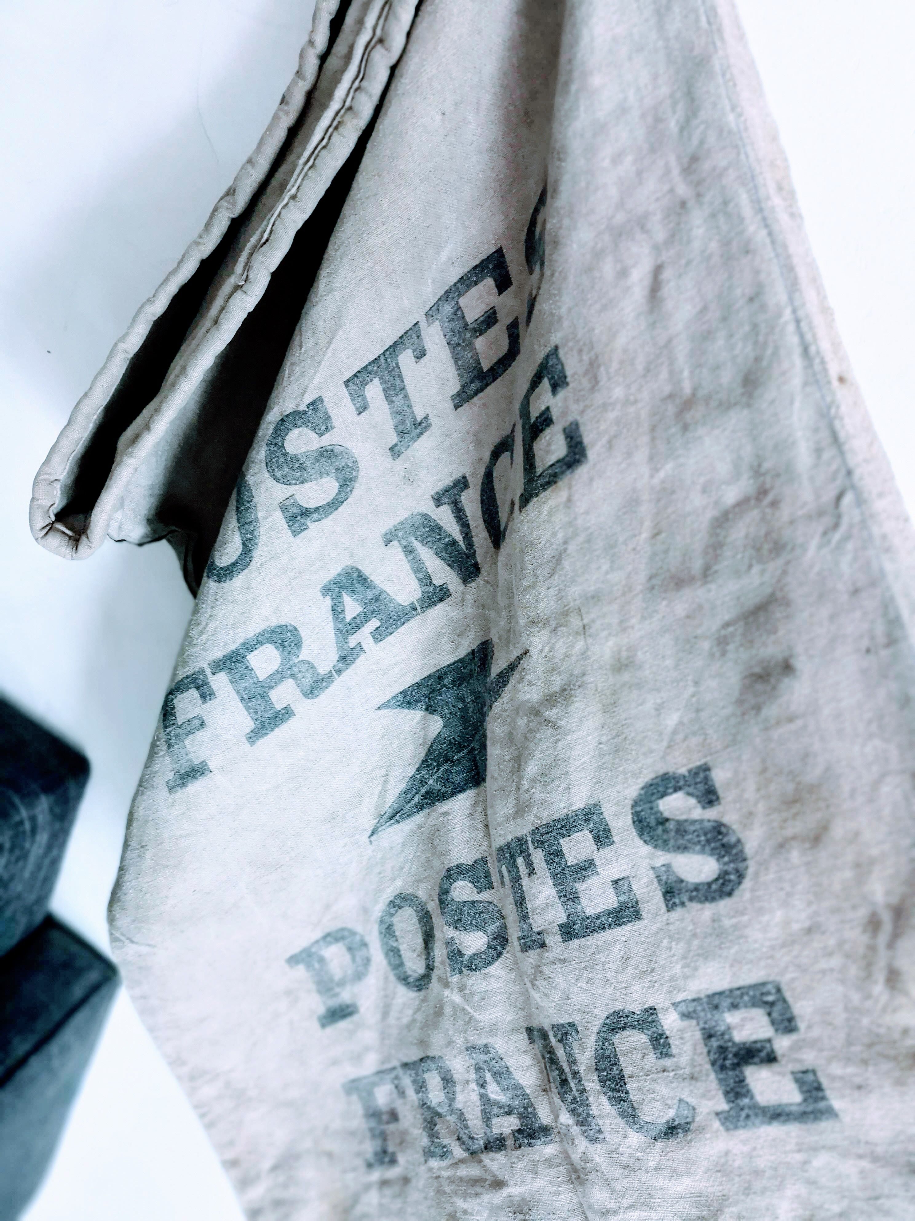 Linen bag "la poste" number 7