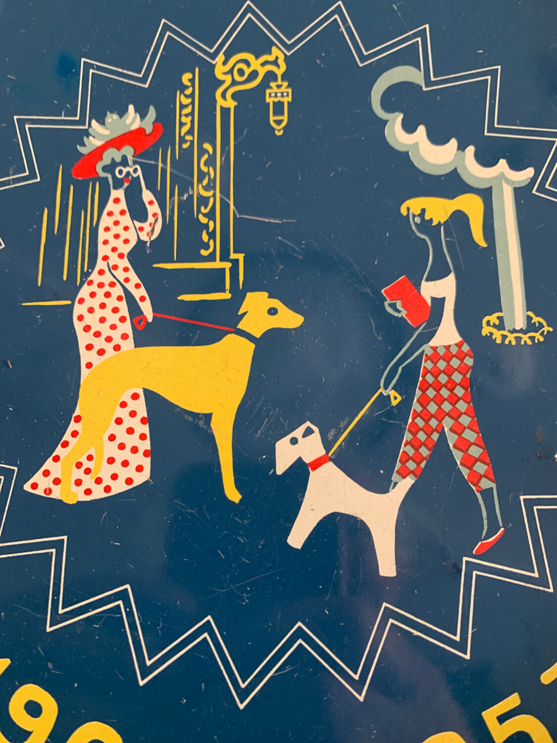 Sheet metal tray year 50