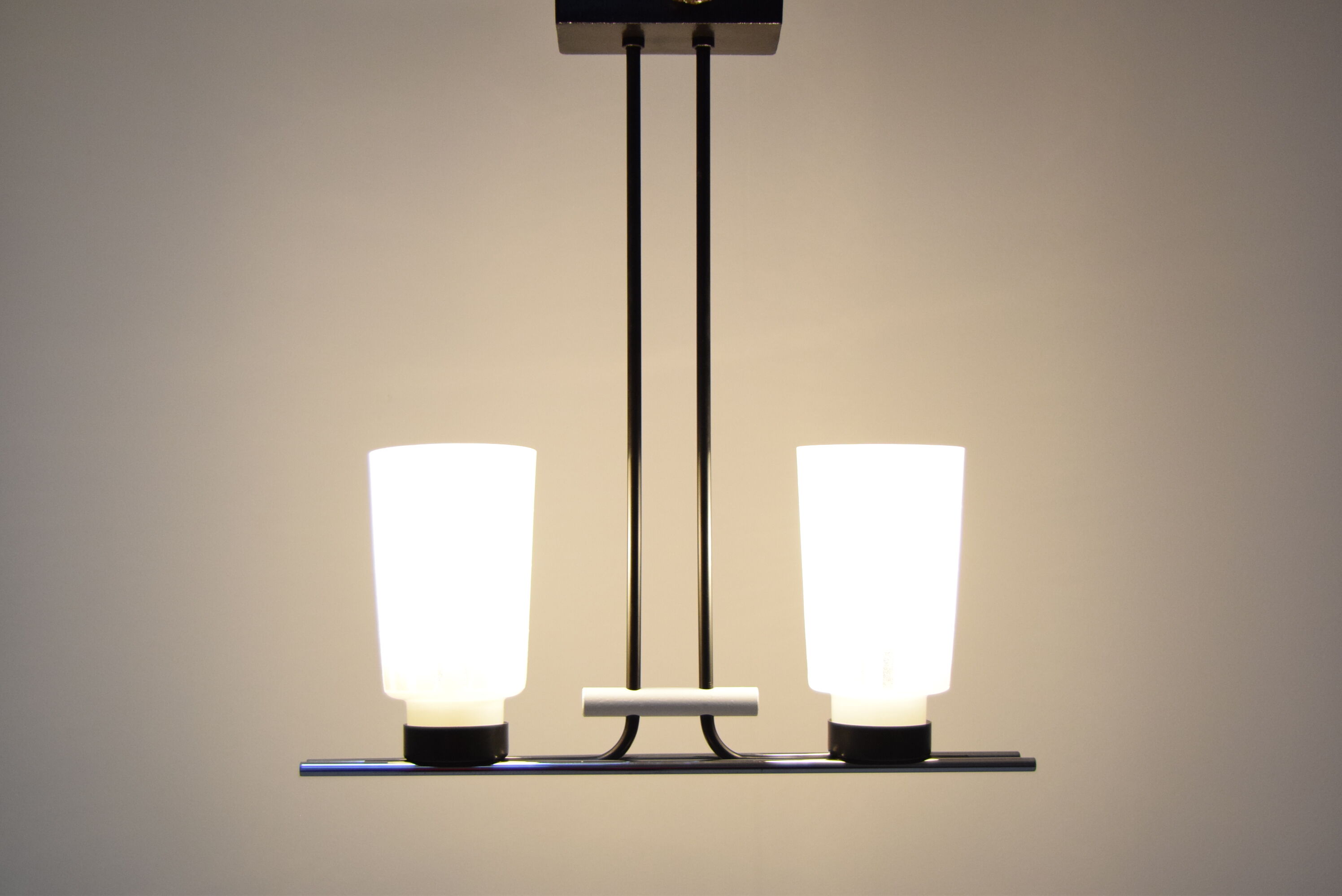 Mid-century chandelier/jilove u decina,1970's.