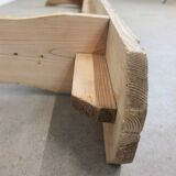 Fir farm bench