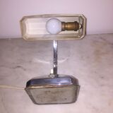 Former banker lamp chrome