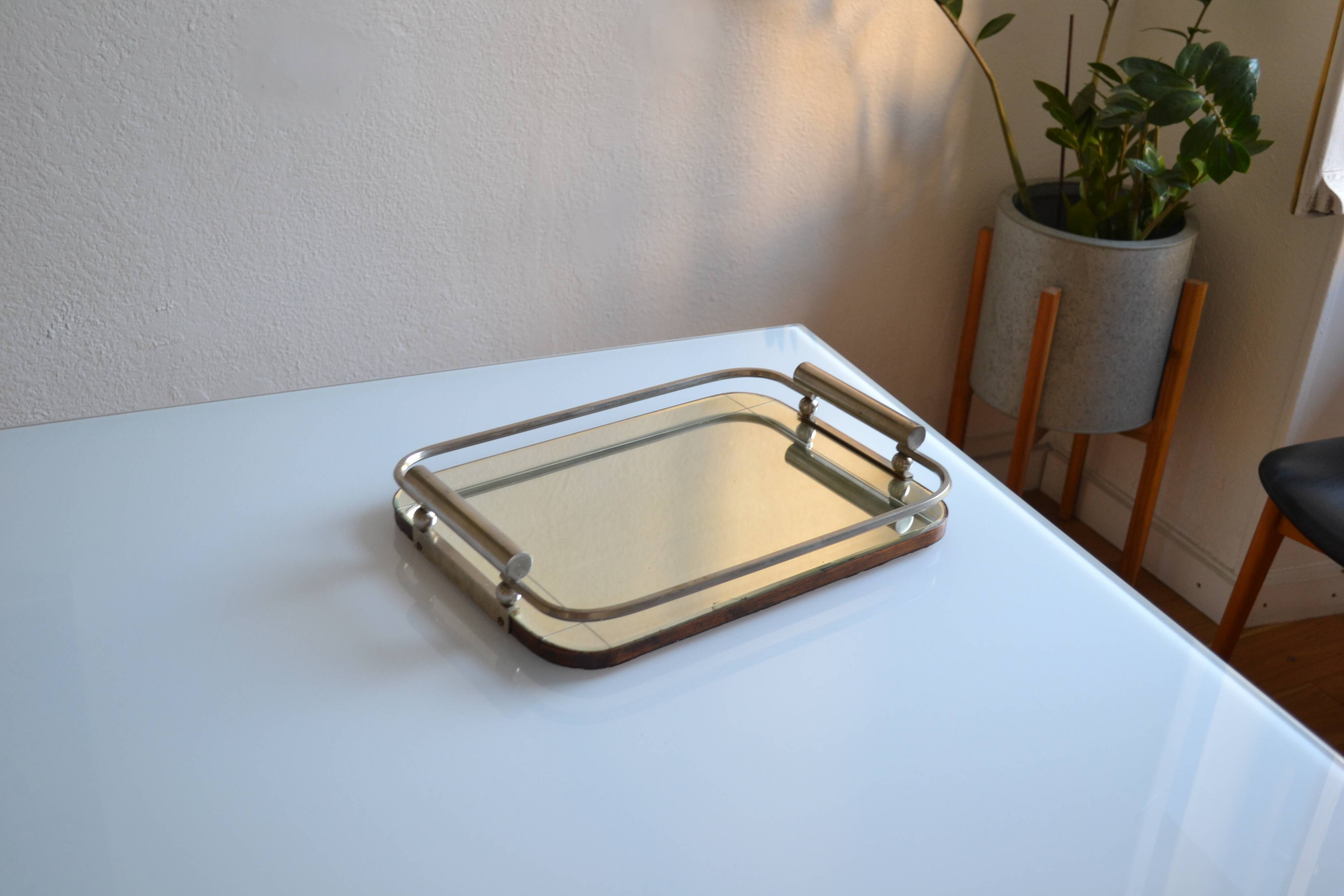 Modernist art deco tray