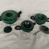 Vallauris green tea set – 1960s