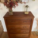Commode bois vintage
