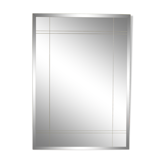 Bevelled mirror 140x100 cm